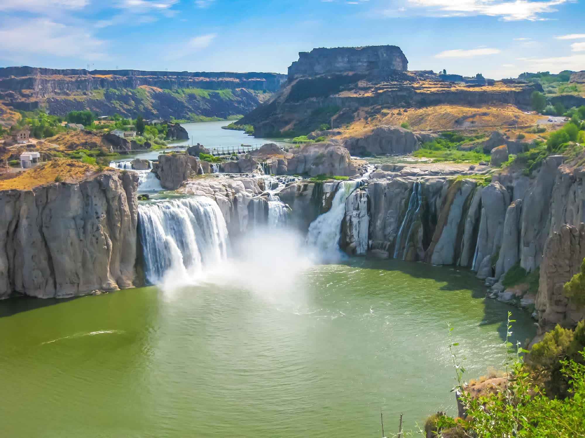 <p>The state is home to Sun Valley Resort, the top ski resort in North America, and The “Niagara Falls of the West” Shoshone Falls. It is taller than its New York cousin Niagara Falls and much less crowded. </p> <p>“Southwest Idaho and Idaho itself offer so much outdoor-recreation accessibility from mountain biking and hiking to whitewater rafting and standup paddleboarding,” says Melissa Cleland, Southwest Idaho Travel Association. “It’s great to have options like Roaring Springs and Wahooz where visitors can take their family to play whether they’re indoors or outdoors.</p>