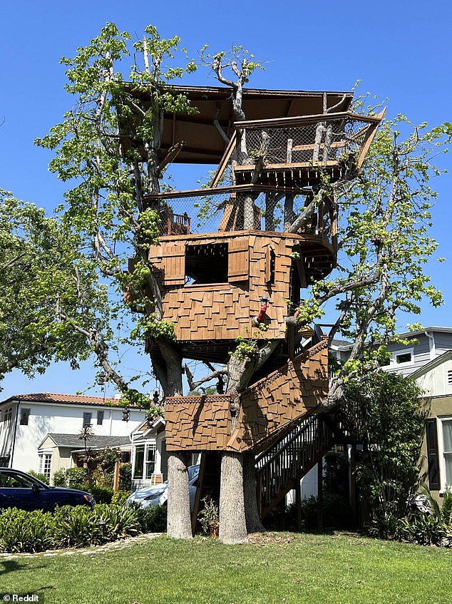 the simpsons' animator is forced to take down three-story treehouse