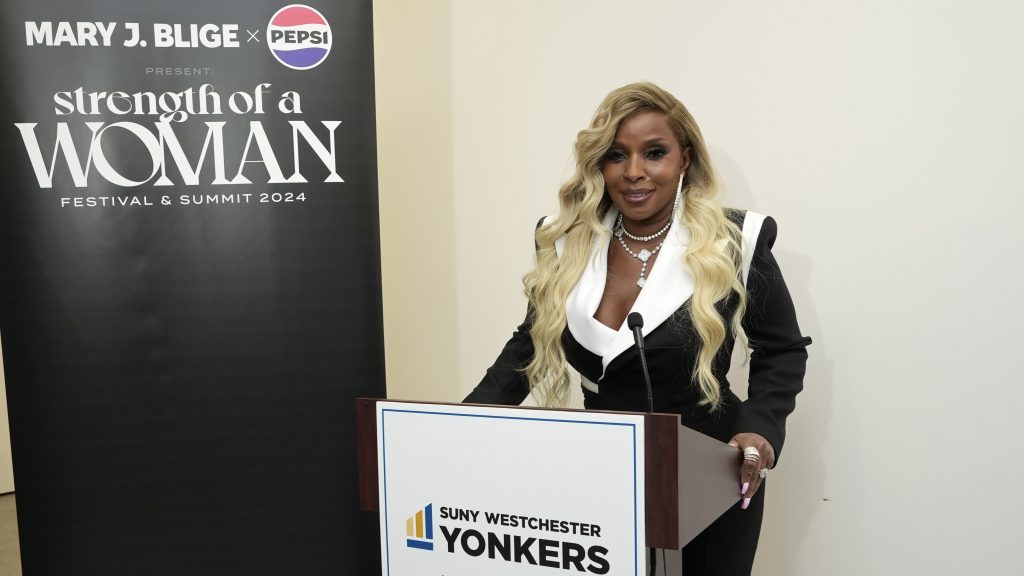 mary j. blige on her strength of a woman community fund, rock and roll hall of fame induction and why her next album may be her last