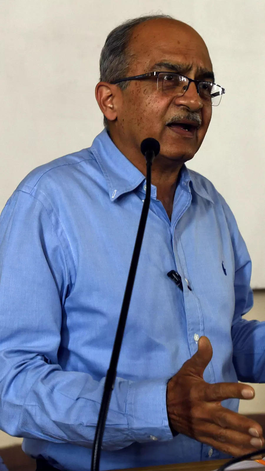 <p>With his expertise in constitutional law, Prashant Bhushan has argued numerous cases related to civil liberties, human rights, and environmental protection before the Supreme Court of India.</p>