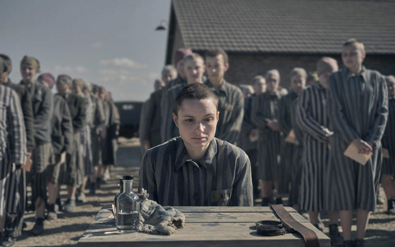Anna Próchniak in The Tattooist of Auschwitz - Martin Mlaka/Sky UK