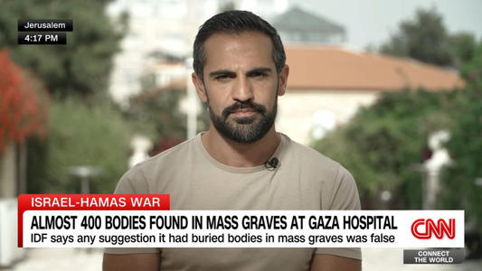 Almost 400 bodies found in mass graves at Gaza hospital<br><br>