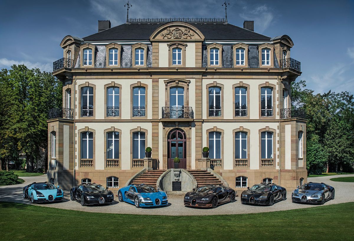 german police seize four special edition bugatti veyrons