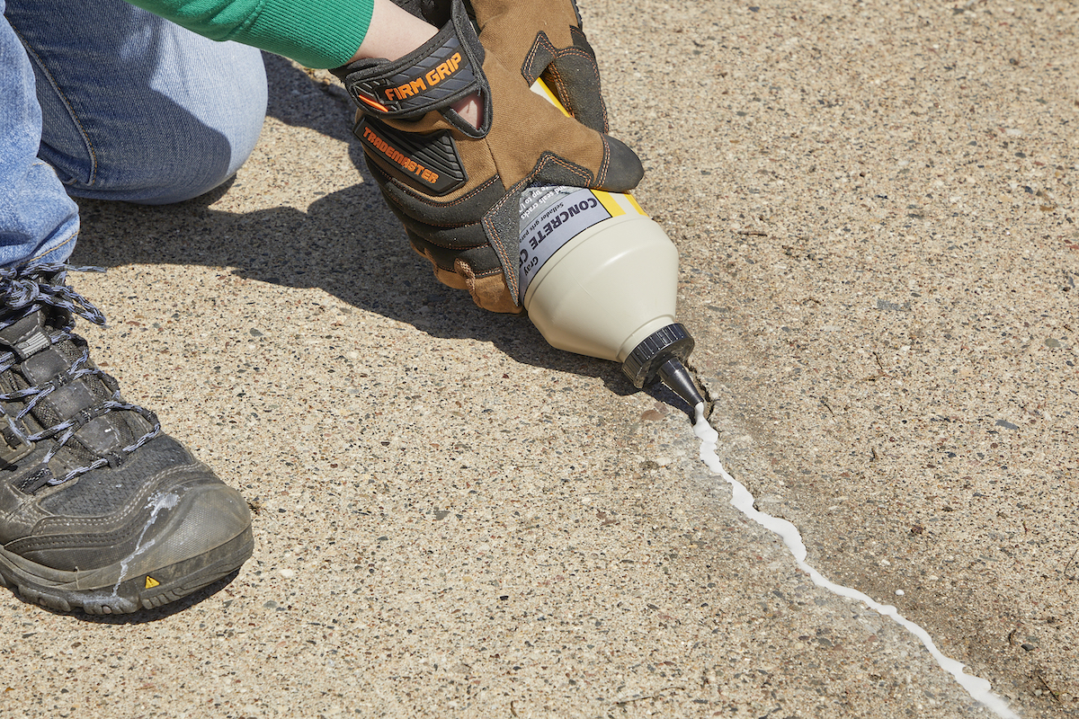 How to Fix Cracks in Concrete Driveways, Patios, and Sidewalks