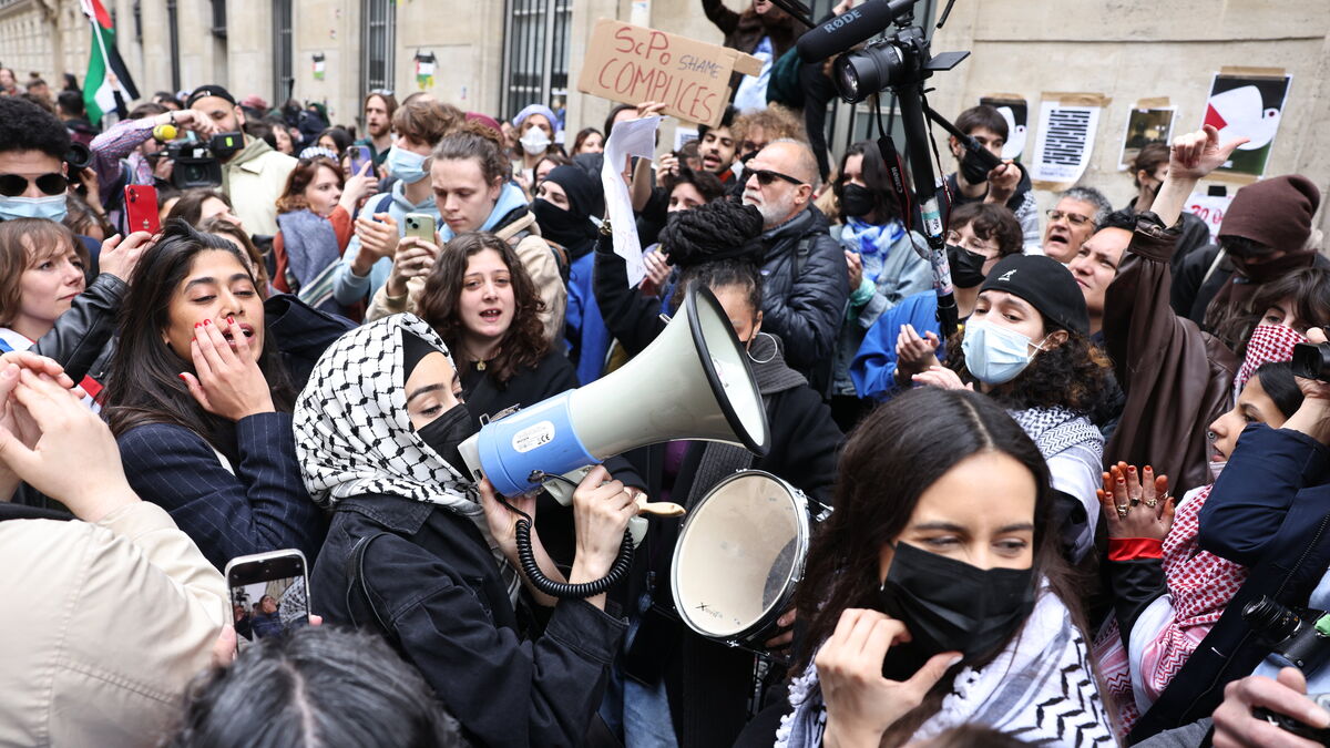 blocage de sciences-po paris : manifestations et tensions entre pro-palestiniens et pro-isréliens ce vendredi