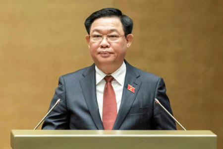Vietnam National Assembly head resigns amid graft purge<br><br>