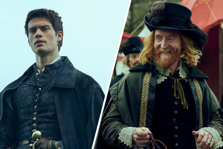 ‘Mary & George’ Stars Nicholas Galitzine and Tony Curran Explain Why Episode 4 is a Turning Point for George & James’s Romance