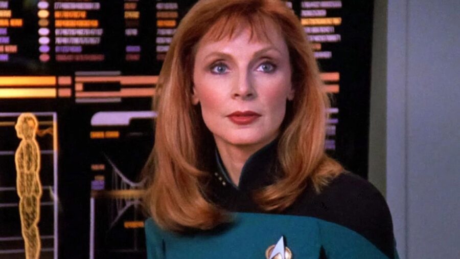 <p>In a 1992 interview, Gates McFadden said of Dr. Crusher that “there’s nothing funny about her” and that “I keep trying to put in the comedy and the pratfalls, but it’s hard.” Her efforts were likely made that much harder by the fact that The Next Generation was a generally very serious show. In retrospect, though, her instincts were solid, and Dr. Crusher was at her best when given something funny to do.</p>
