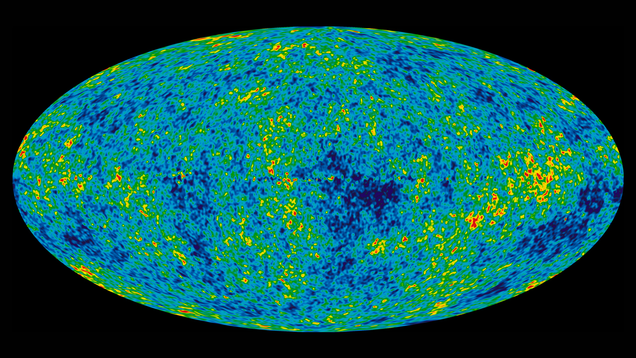 <p>The Cosmic Microwave Background (CMB) radiation, a remnant of the Big Bang, is expected to be evenly distributed across the sky. However, scientists have discovered an unexpected alignment of the CMB’s hot and cold spots, dubbed the “Axis of Evil.” This alignment challenges our understanding of the universe’s isotropy and could hint at new physics beyond the standard cosmological model.</p>