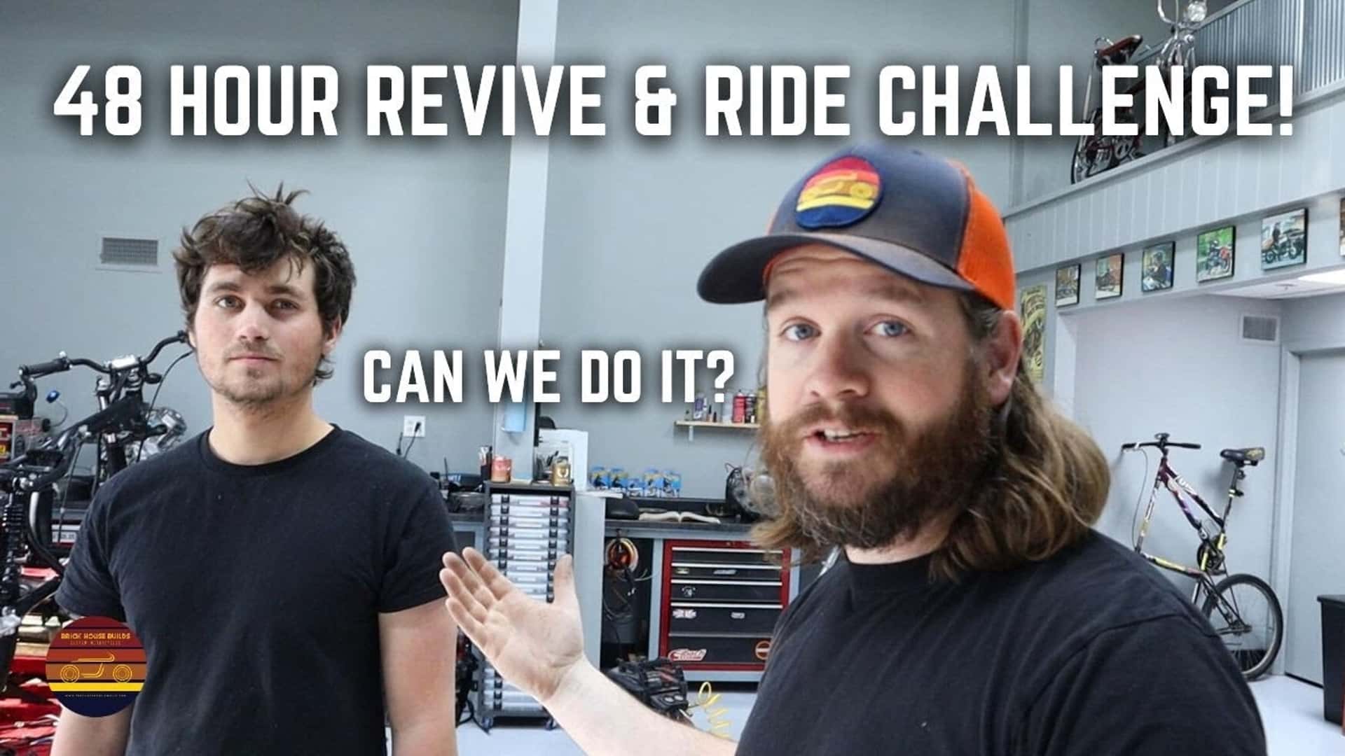 can these guys revive a pair of salvage bikes in 48 hours and ride away?