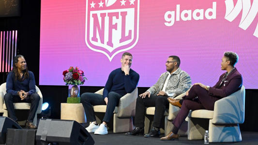 ‘There are kids … who’d rather be dead than gay,’ says former NFL star Carl Nassib who was first active player to publicly identify sexuality<br><br>