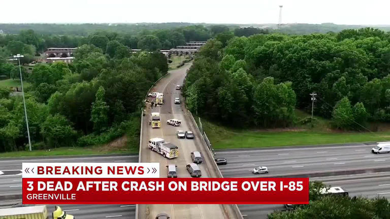 3 dead after SUV ran off interstate, hit bridge, jumped 4 traffic lanes