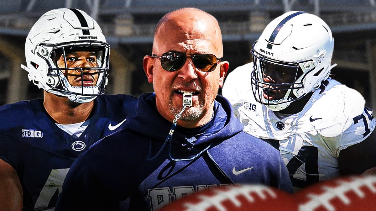 Penn State Football’s James Franklin Goes All Out As Chop Robinson, Olu ...