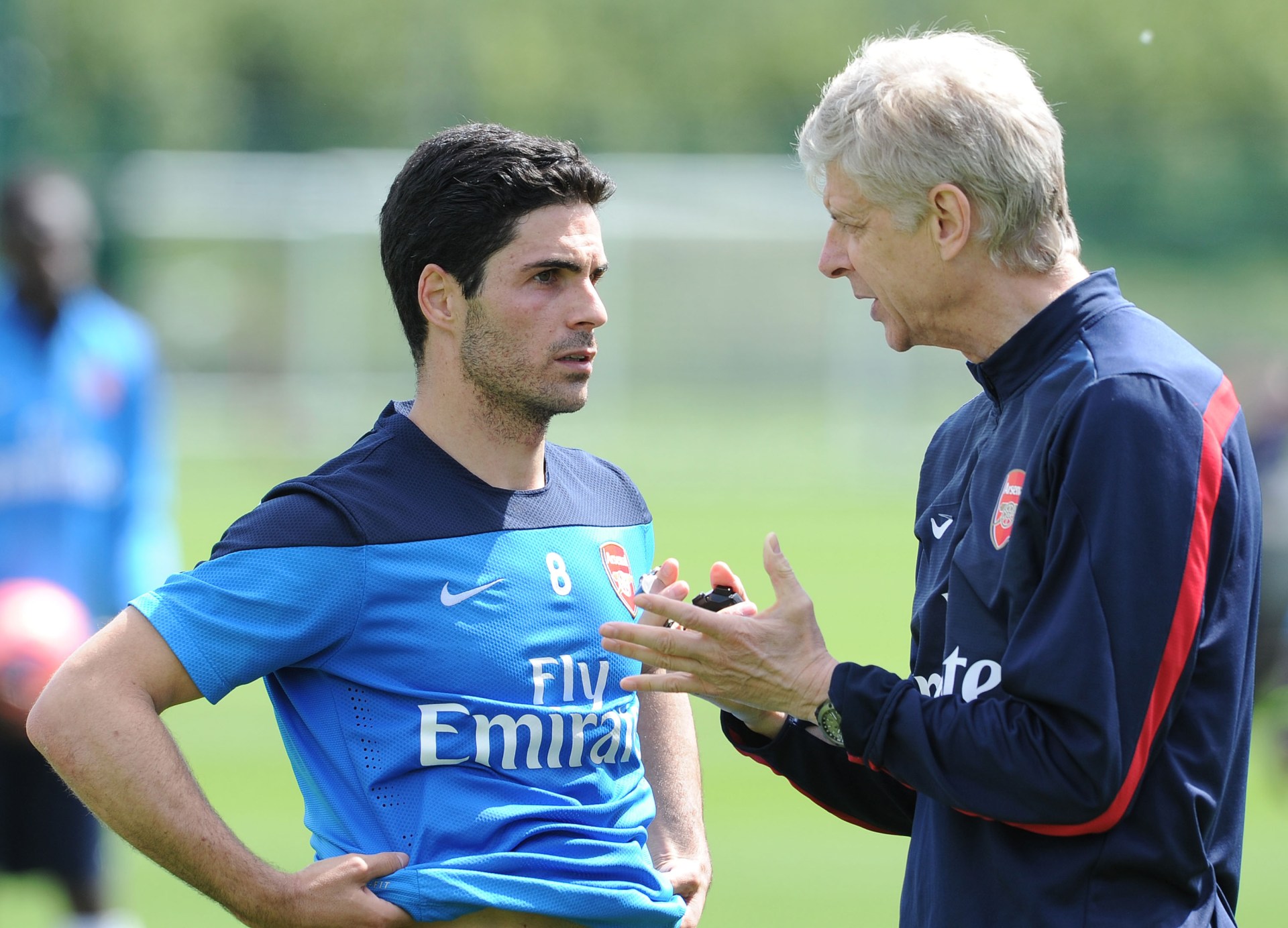 mikel arteta reveals chat with arsene wenger ahead of arsenal's title run-in