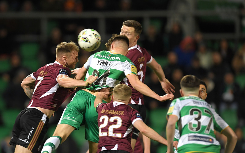 shamrock rovers salvage a point with late equaliser against galway untited