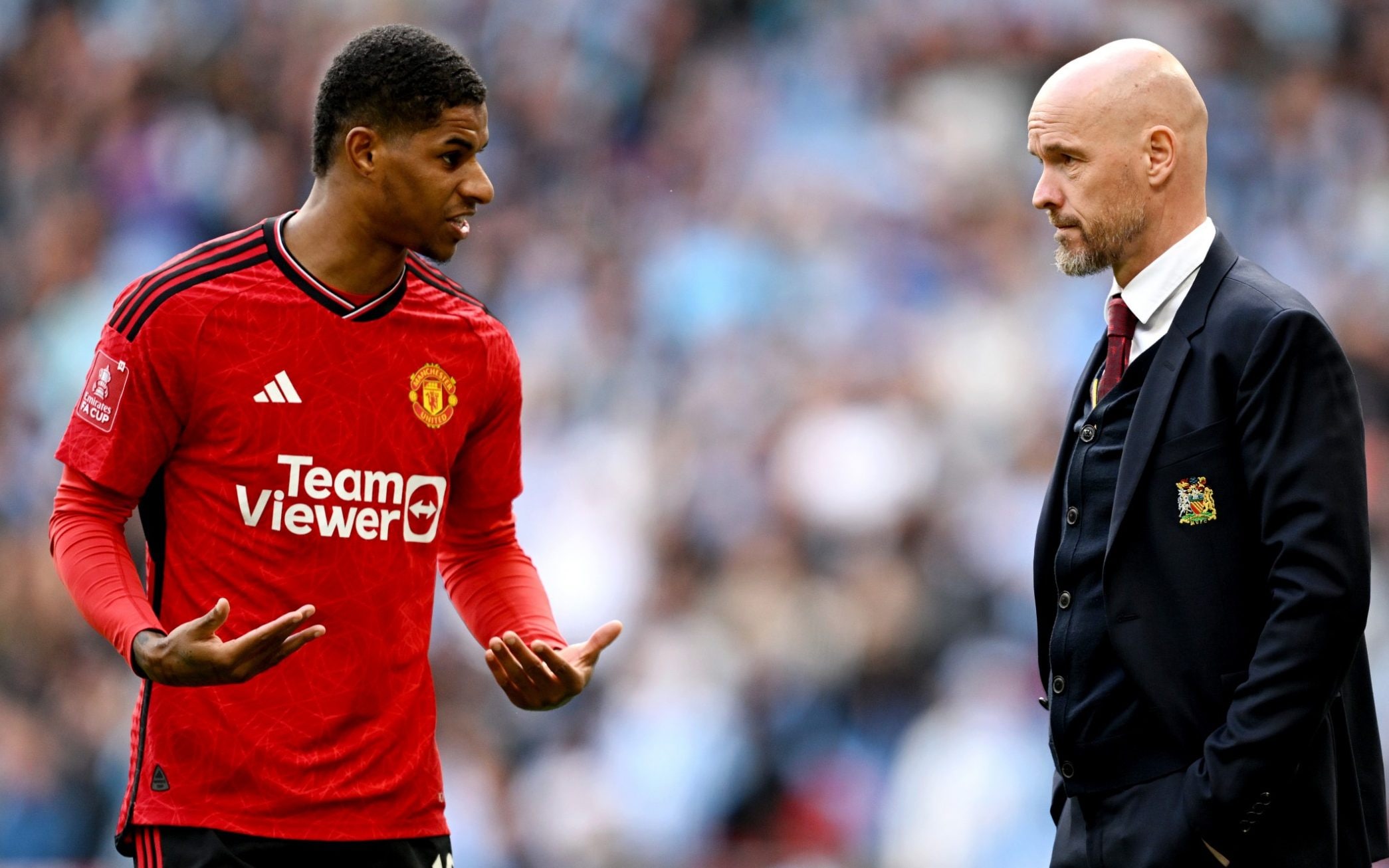erik ten hag: marcus rashford abuse is wrong but he must accept share of blame for failings