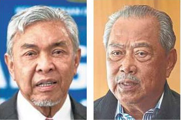 ahmad zahid and muhyiddin agree to end dispute involving defamation suit