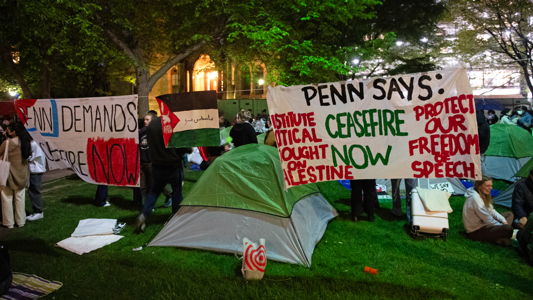 Gaza protests ramp up at Philadelphia university<br><br>