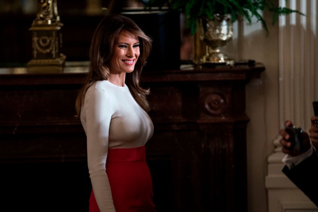 <p>The <a href="https://www.businessinsider.com/biggest-takeaways-from-free-melania-biography-2019-12">book</a> detailed little-known details about Trump's fashion, strategy, and life inside the White House, including the fact that she reportedly lived on a separate floor of the residence from her husband.</p>