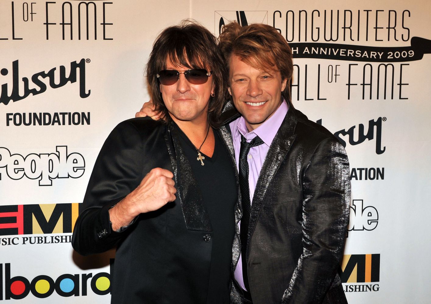<p>In 2009, Jon Bon Jovi and Richie Sambora were inducted into the Songwriters Hall of Fame alongside luminaries such as Crosby, Stills, and Nash.</p>