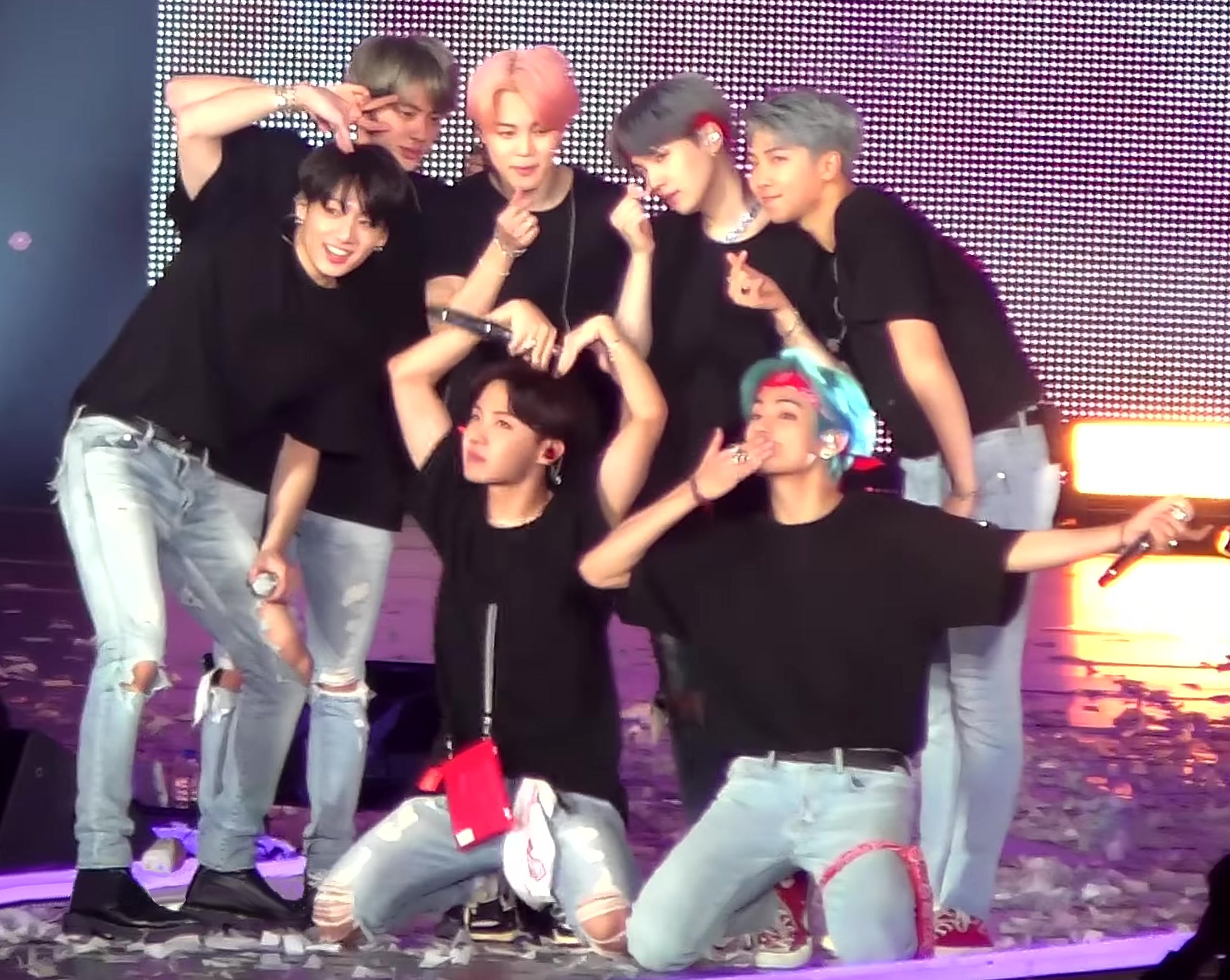 BTS embarked on their "Love Yourself" world tour in 2018, performing in sold-out stadiums and arenas across the globe. The tour showcased their immense talent, captivating performances, and deep connection with their fans, known as ARMY.]]>