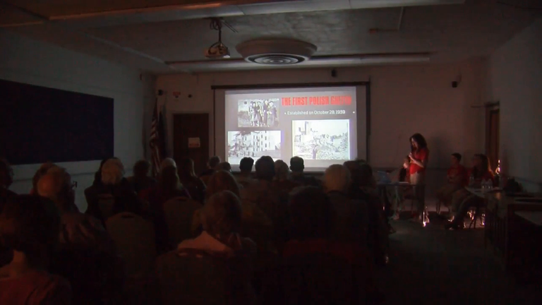 Local students give public presentation on Holocaust after recent overseas trip
