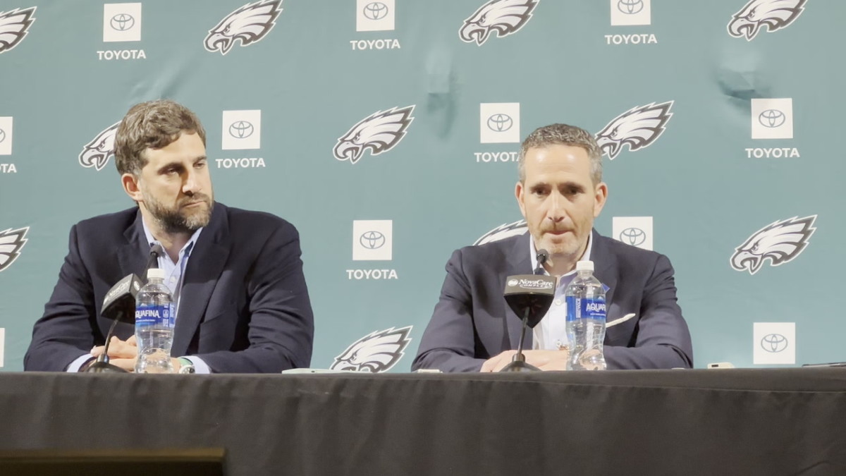 eagles gm reveals why he's 'a little distracted' in nfl draft
