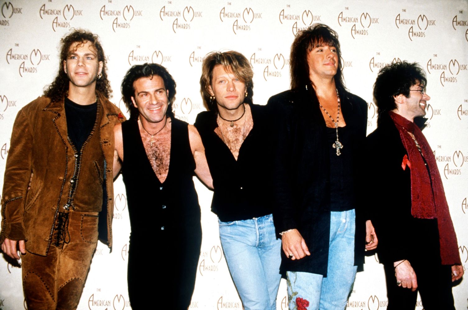 <p><em>Keep The Faith</em>, the band’s fifth album was the last with their original lineup. It featured hits “Keep The Faith,” “In These Arms”, and “Bed of Roses.”</p>