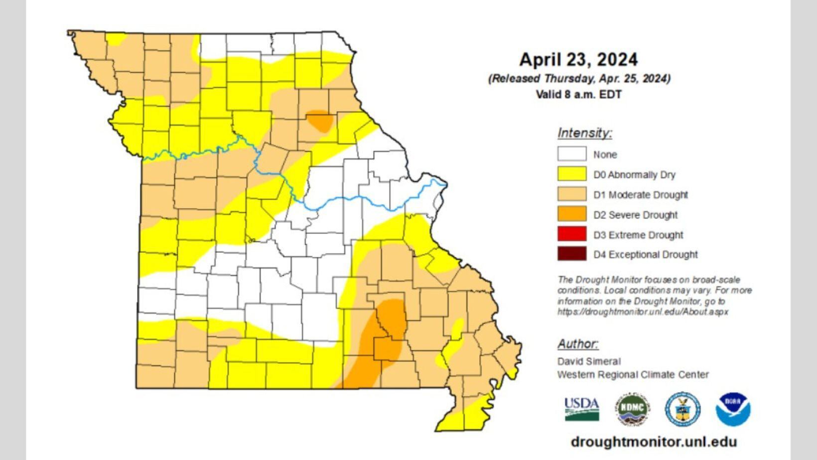 Gov. Parson Extends Drought Alert In Mo.