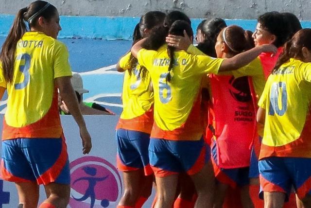 ¿cuándo es colombia vs brasil en el sudamericano femenino sub-20?