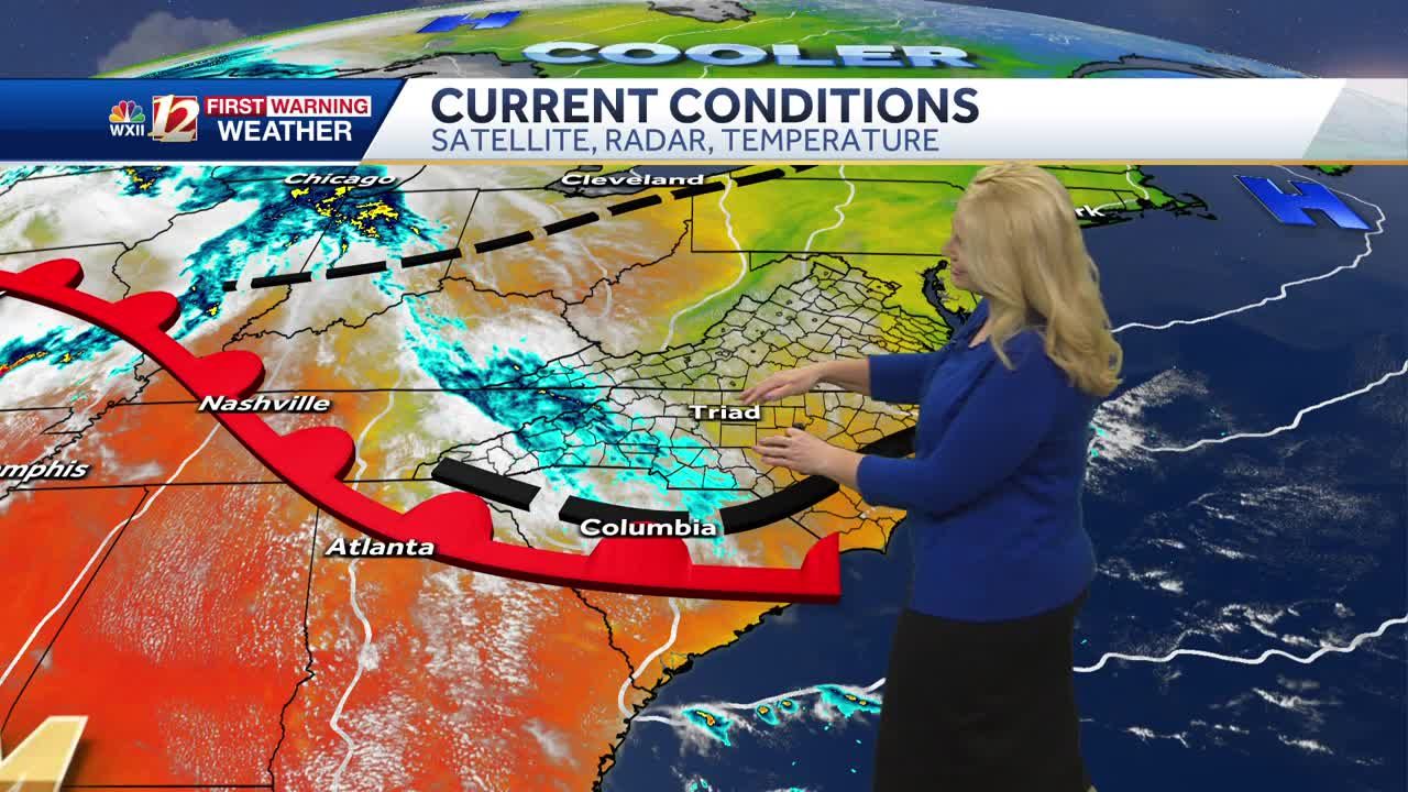 WATCH: Stray Friday Evening Showers In North Carolina, Weekend Warming ...