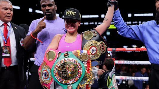 Marlen Esparza loses three belts on scale<br><br>