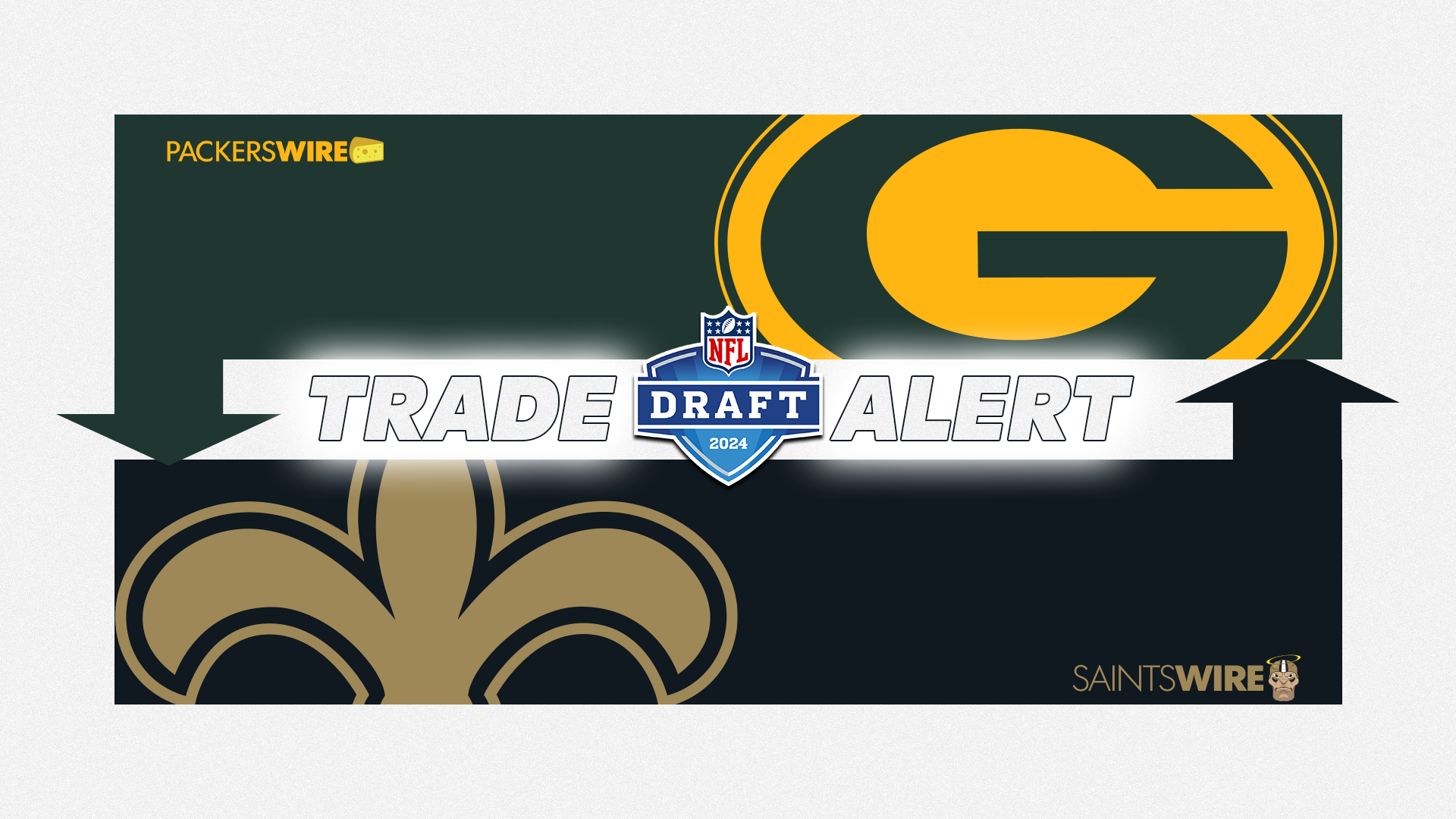 packers trade back with saints, gain two extra day 3 picks