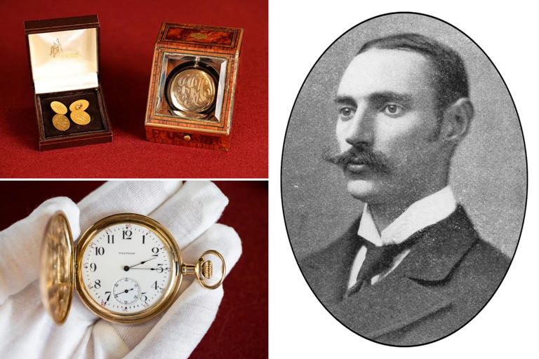 Gold pocket watch owned by wealthiest Titanic passenger up for auction