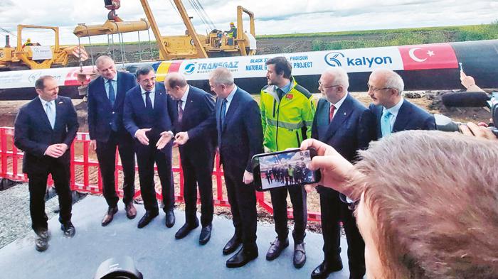 500 milyon euro'luk proje! avrupa'nın en büyük gaz hattına türk eli değdi