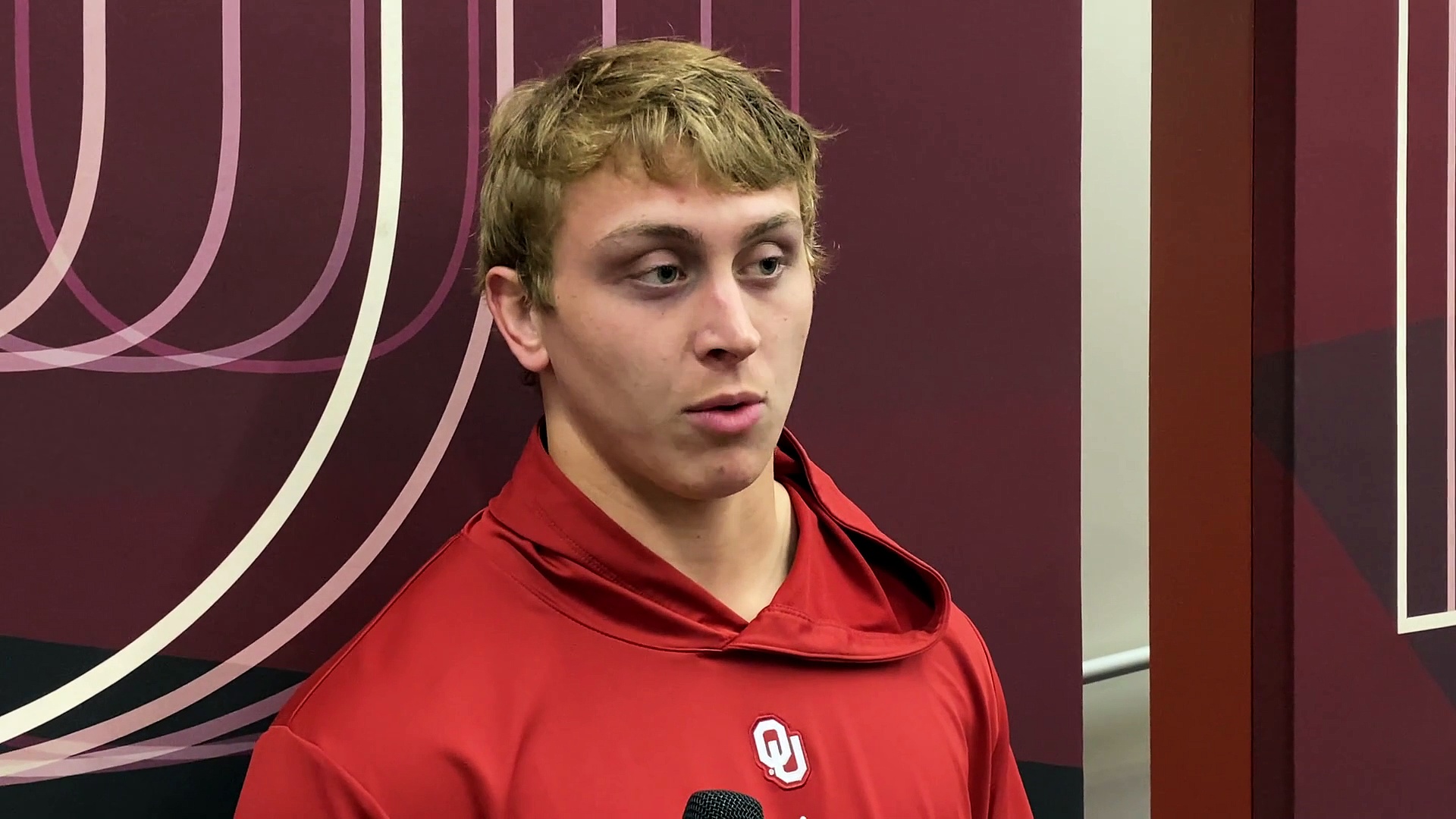 Ethan Downs spring postgame