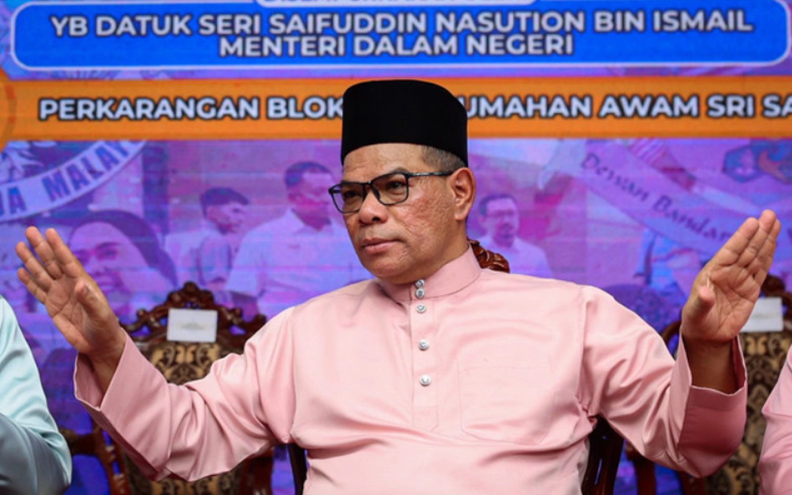 no issue, says saifuddin on mca’s absence from kkb polls