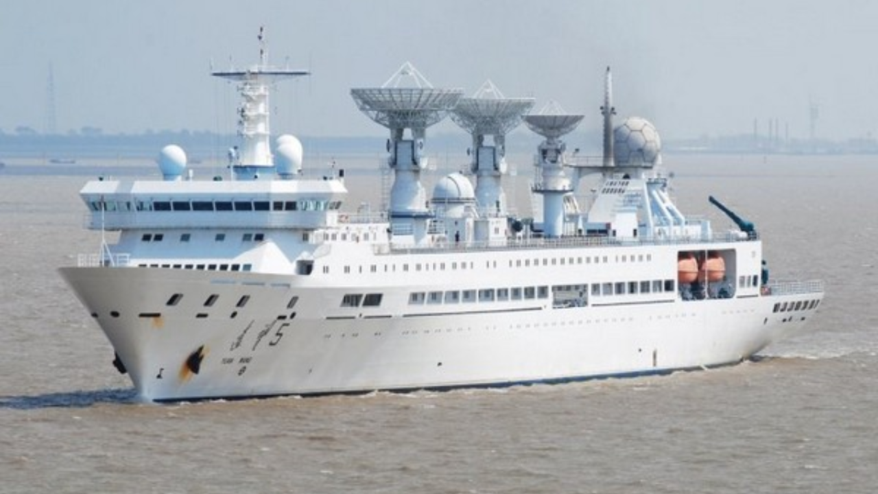 hi-tech chinese 'spy' ship returns to maldives | purpose not disclosed