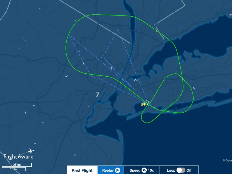 another boeing tragedy: delta flight loses exit slide, makes emergency return