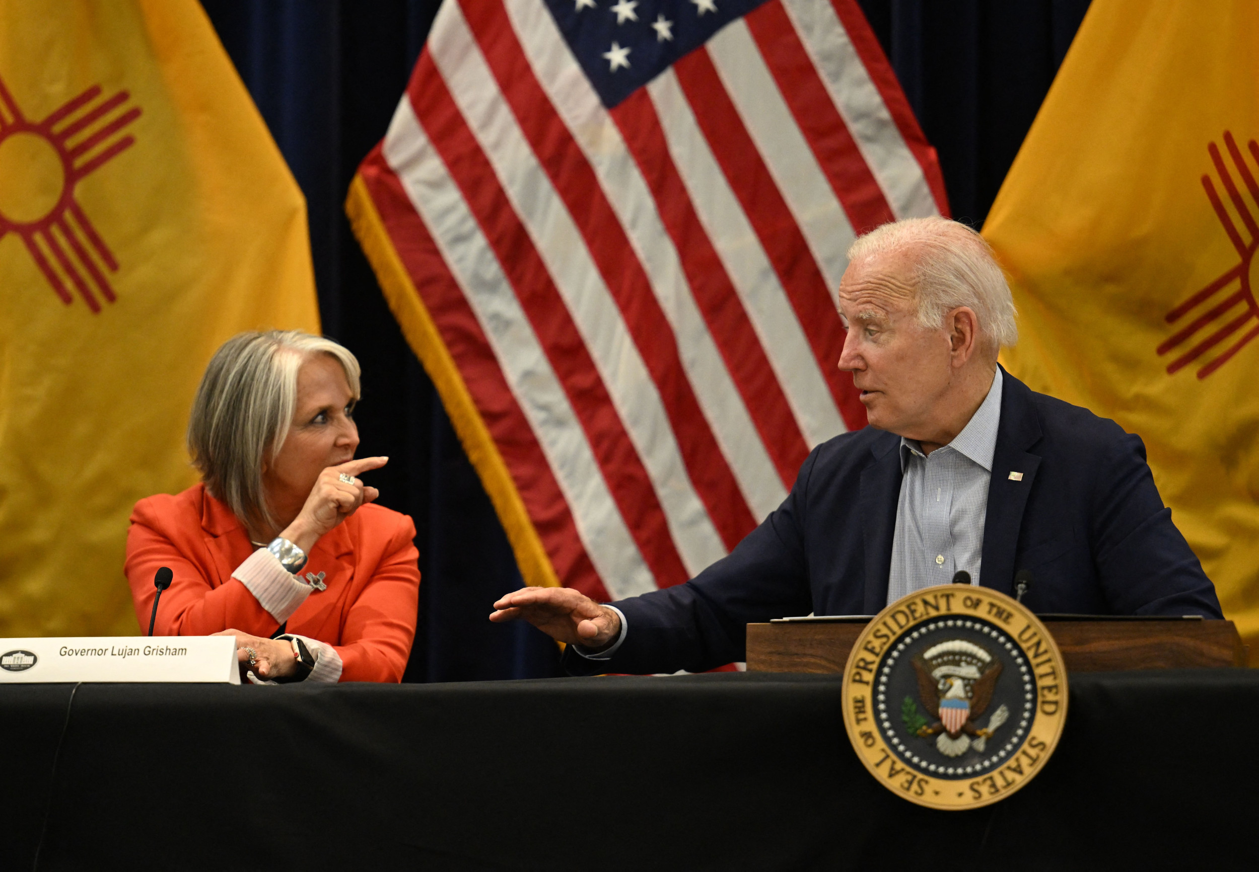 democratic governor suggests biden admin 'persecuting' her state