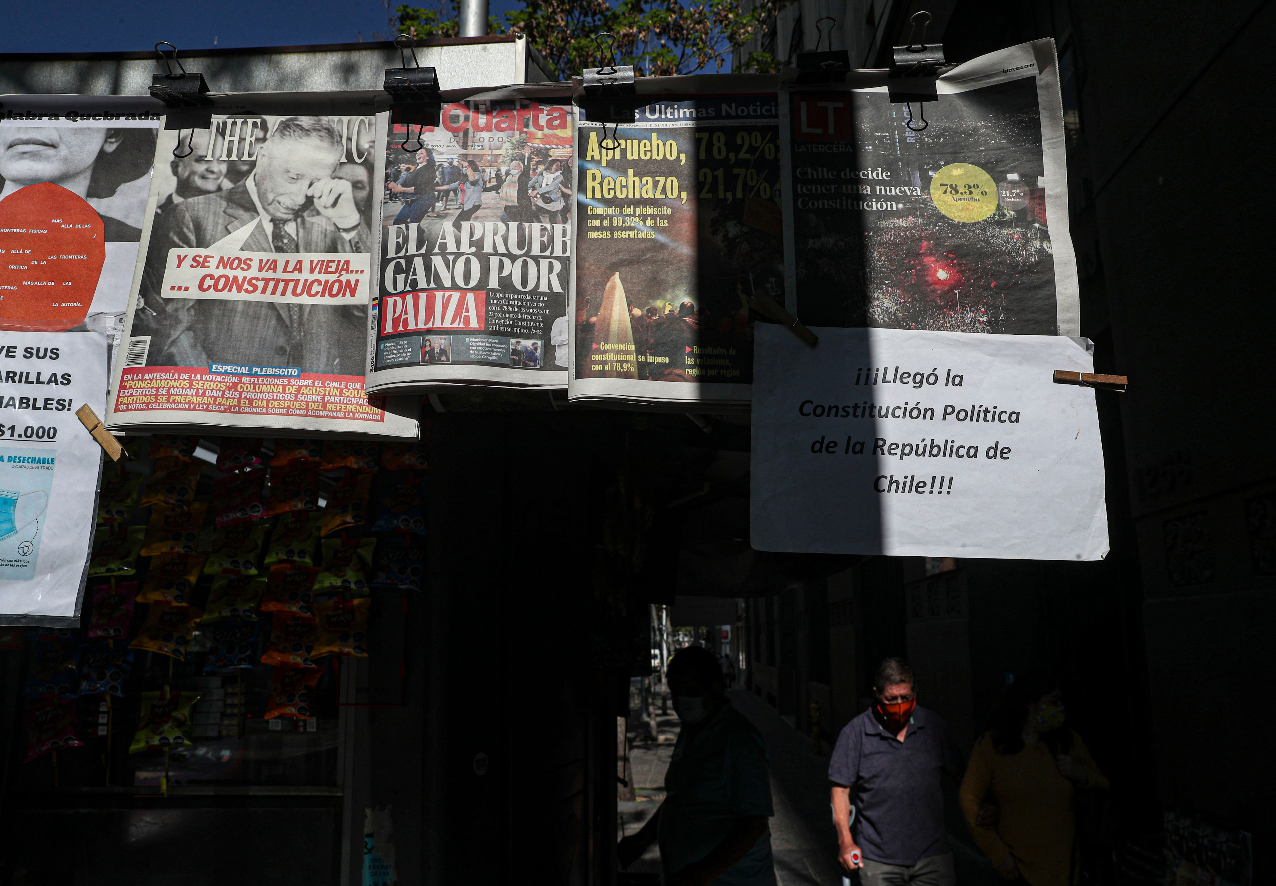 chile, epicentro de la prensa mundial