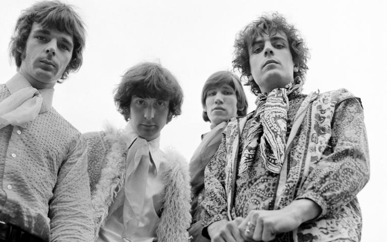 Syd Barrett with his Pink Floyd bandmates - Jill Furmanovsky Archive./Sky UK