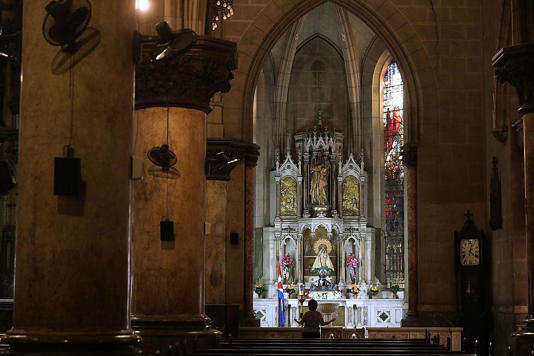 Muitos frequentadores da igreja em Havana foram embora do país