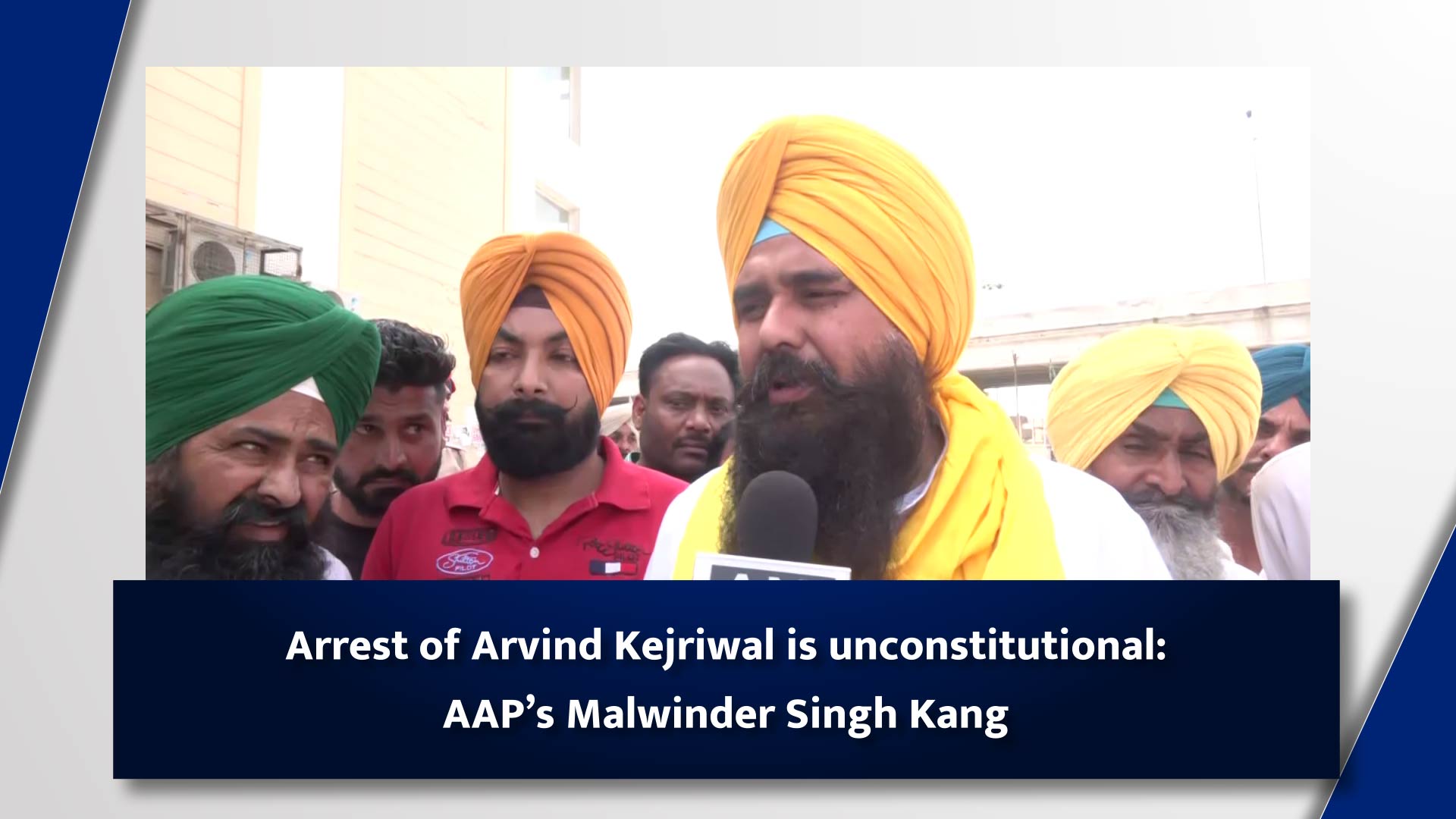 Arrest Of Arvind Kejriwal Is Unconstitutional: AAP’s Malwinder Singh Kang