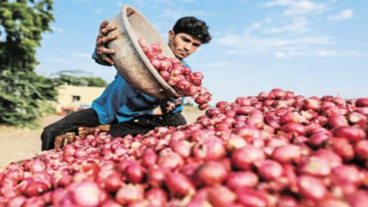 indian govt amends export policy of onions to free for minimum export prices of $550 per mt