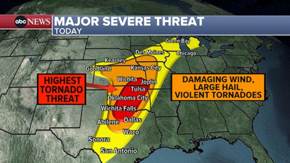 tornado threat continues after 4 injured, 83 tornadoes reported