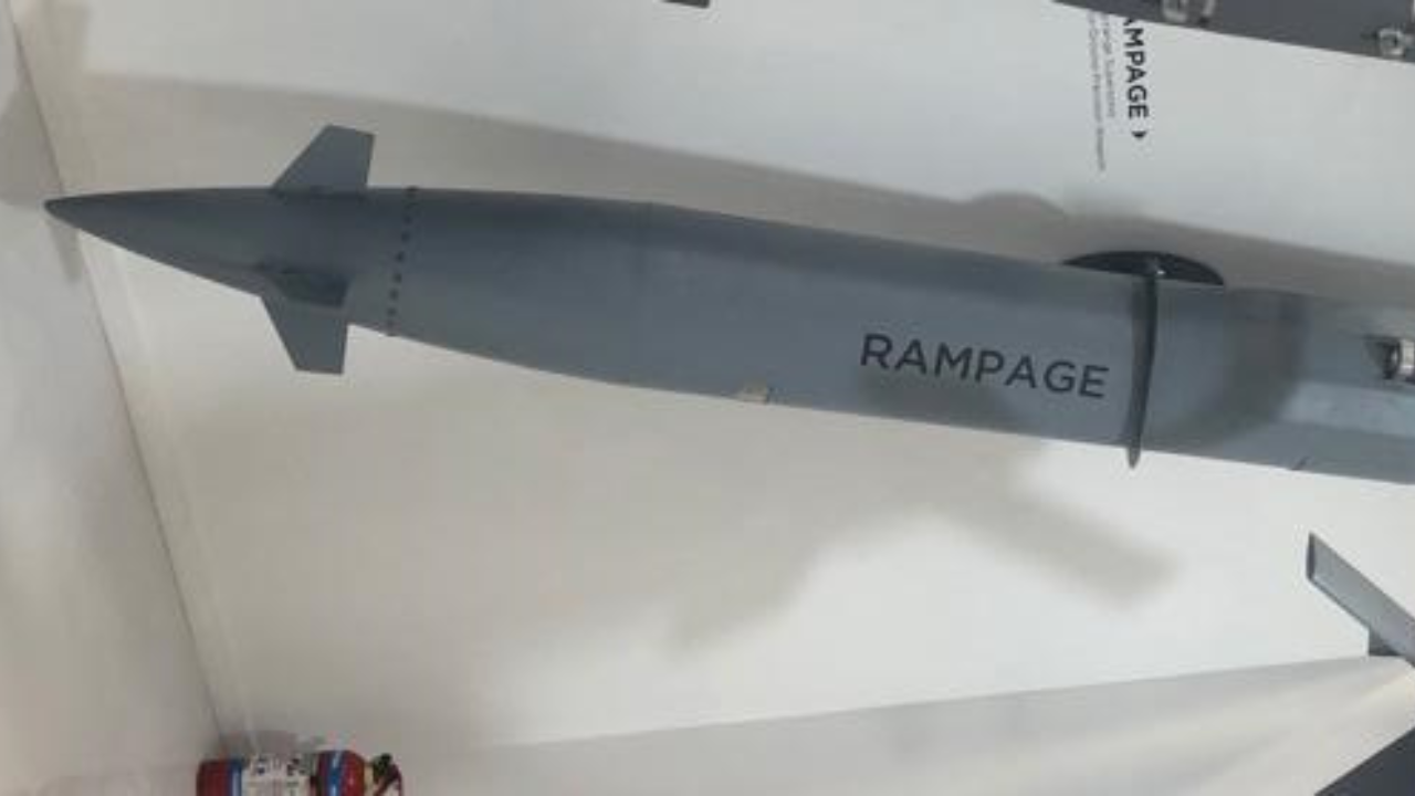 indian air force, navy induct air-to-surface rampage missile in its fleet
