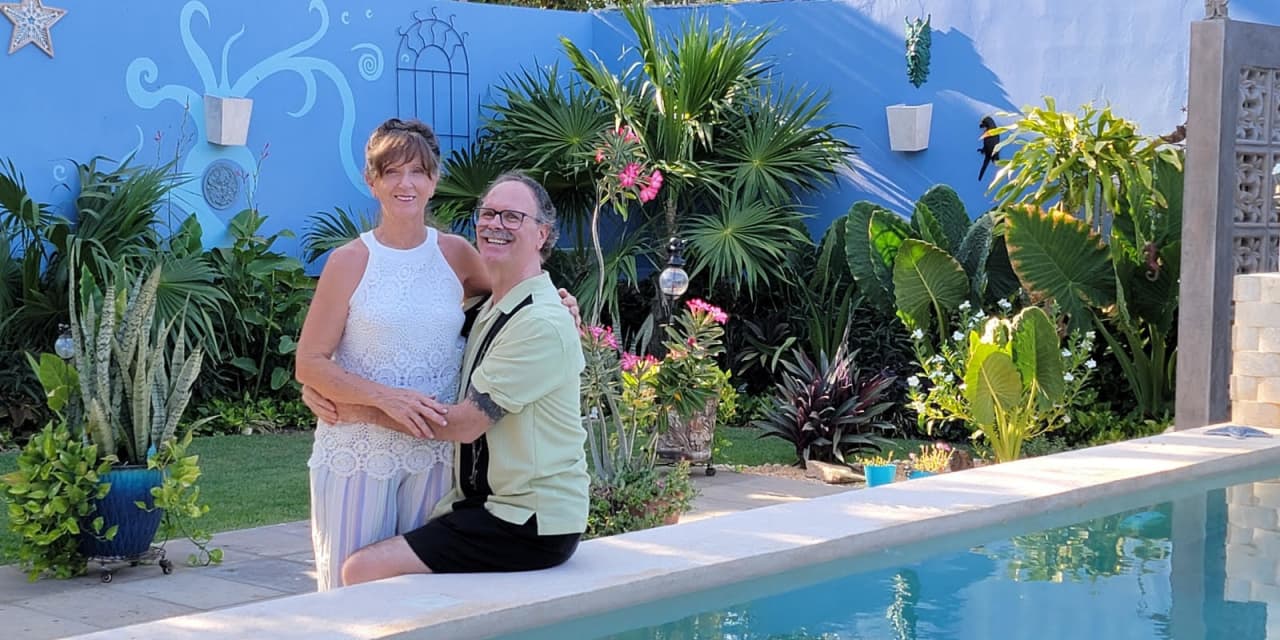 this couple’s quick visit to mexico led them to a dream retirement there. here’s how they live.