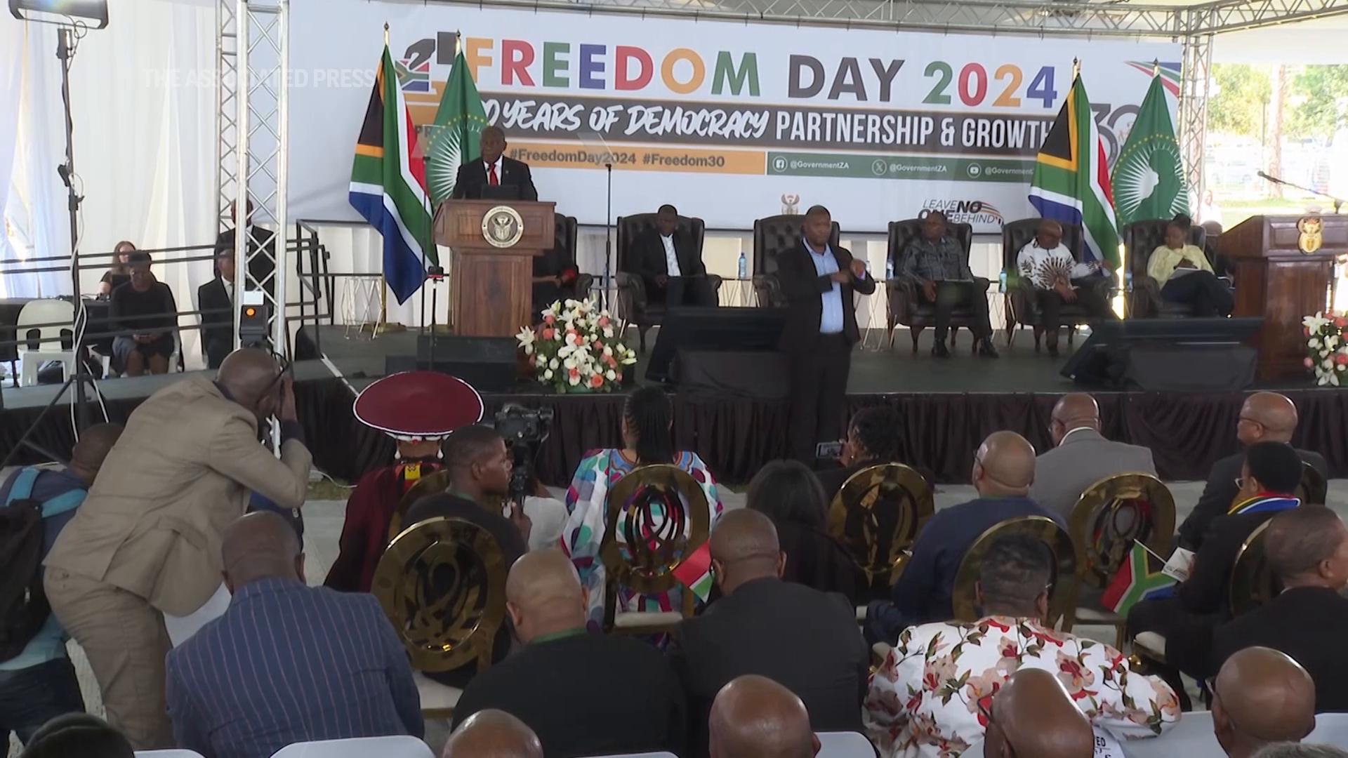 Thirty Years Since Apartheid Ended, South Africa's Celebrations Set ...