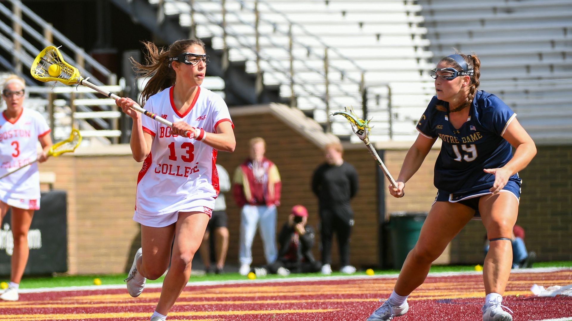 #3 Boston College Women’s Lacrosse Defeats #2 Notre Dame, 9-7, To ...